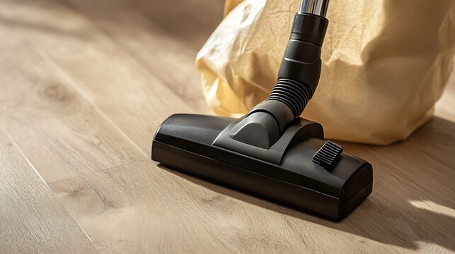 One full card board dispoable vacuum cleaner dust bag
