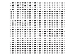 Double Quotation Marks, A repeating pattern of double quotation marks, quotation marks, double quotes, seamless pattern, repeating pattern, texture, background, typography, graphic design, design elem