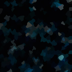 Fototapeta premium Colorful patched abstract background. Stain effect and camouflage. Spotted backdrop.