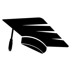 graduation logo vector illustration design
