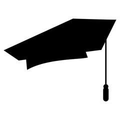 graduation logo vector illustration design