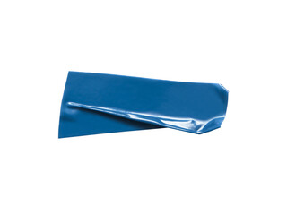 Realistic rubber blue tapes. Alpha channel. Can be used as overlay elements for design projects. 