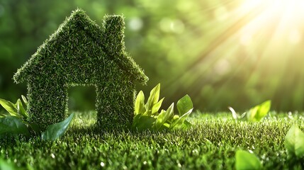 Green House Eco Concept.