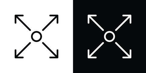 Large capacity icon filled flat sign concept for web design.