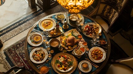 Luxurious Middle Eastern Dinner.