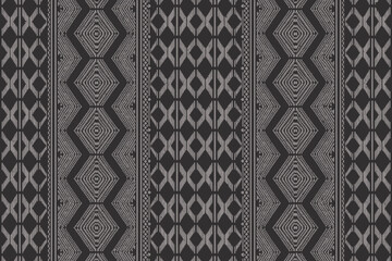 Traditional Yakan Cloth Pattern – Seamless Ethnic Textile Design with Geometric Motifs and Vibrant Cultural Colors