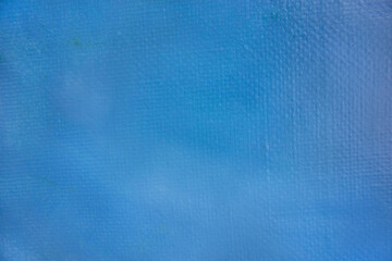 Aqua blue texture abstract background. Hand painted oil canvas weathered surface.