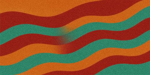 Abstract colourful striped fabric pattern with a rainbow textile design