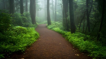 Misty Forest Trail.
