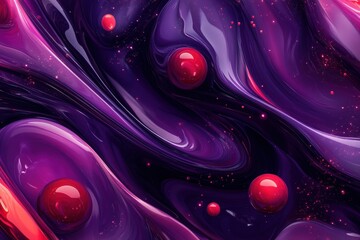 Abstract swirling liquid design with vibrant colors.