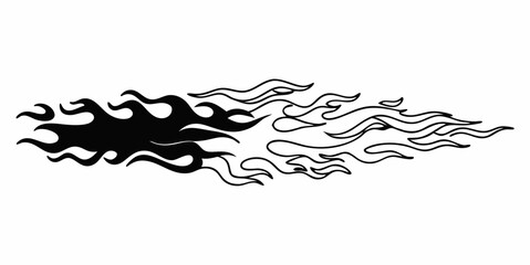 Abstract Fire and Heat Graphics in Various Colors for Dynamic Visual Effects