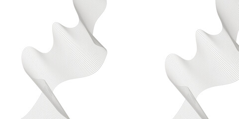 Abstract blend wave lines and technology background. Background lines wave abstract stripe design. White background, mesh abstract, vector gradient line soft blend.	