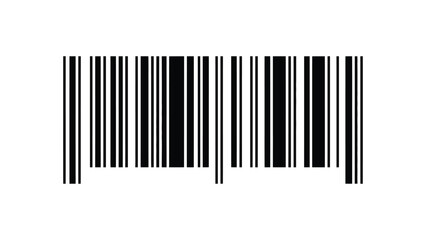 high-resolution black and white barcode image for inventory tracking and product identification in retail and logistics systems