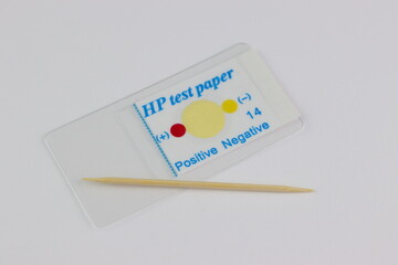 helicobacter pylori Test. Fast test to detect a stomach bacteria called helicobacter pylori