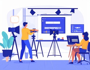 video camera operator