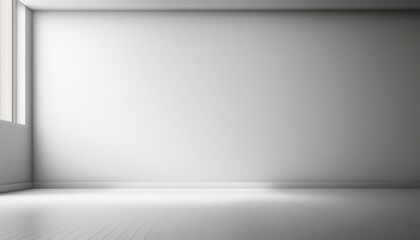 simple white studio background empty space