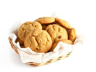 Cookies on a Woven Basket
