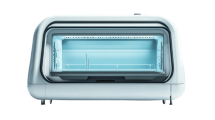 Real-time lab incubator, Transparent background, PNG file
