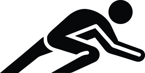 person in racing position vector icon 1.eps