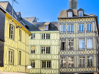 Step Back in Time: Captivating Street Views in Rouen’s Old Village