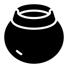 gourd mate glyph icon