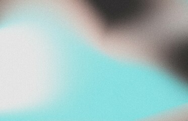 Gradient Grainy Noise Texture Background Colorful Light Cyan Black