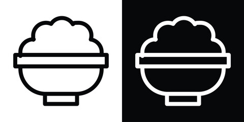 Spike icon filled flat sign concept for web design.