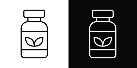 Supplement icon filled flat sign concept for web design.