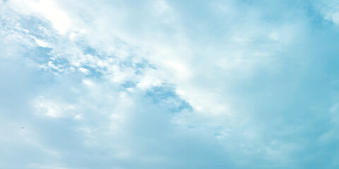  Daylight natural daylight, blue Panorama, sky, soft background, fresh weather, image surface, foggy pattern, white cloud,s air fluff, sunny clouds