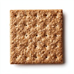 A crispy cracker, perfect for snacking or pairing with cheese or soup. Its texture is visibly crunchy and wholesome. 