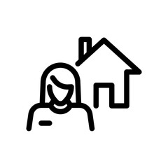 real estate agency icon 