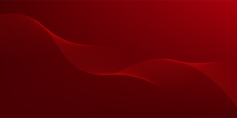 Abstract background design modern red and gold geometric elements vector illustration