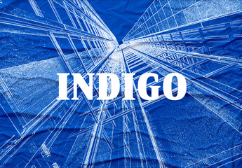 Indigo Photo Effect