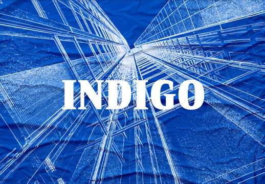 Indigo Photo Effect