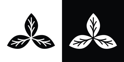 Basil icon collection. line stroke icon. EPS 10