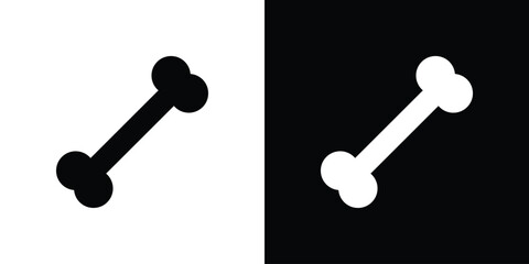 Bone icon collection. line stroke icon. EPS 10