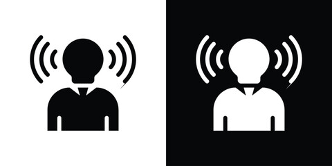 Brand awareness icon collection. line stroke icon. EPS 10
