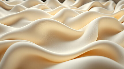 Obraz premium cream silk like fabric texture background