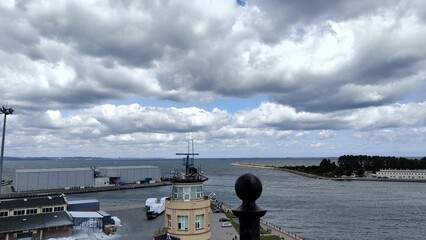 white clouds in the sky © MARIA