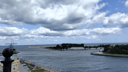 white clouds in the sky © MARIA