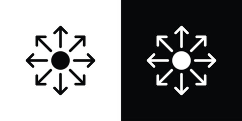 Capacity icon collection. line stroke icon. EPS 10