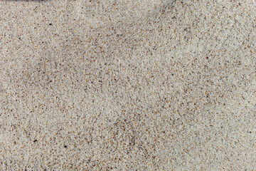 Texture of clean sand of the Baltic Sea from above. Graphic resource