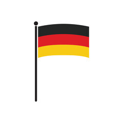 Flag of Germany or Deutschland