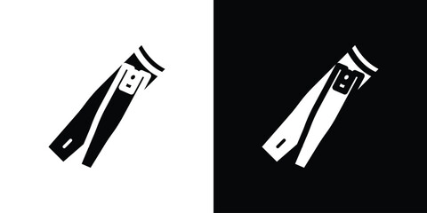 Clippers icon collection. line stroke icon. EPS 10