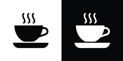 Coffee icon collection. line stroke icon. EPS 10
