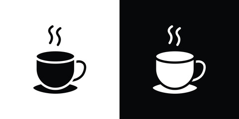 Coffee icon collection. line stroke icon. EPS 10