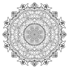 mandala for kids to color
