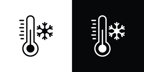 Cold icon collection. line stroke icon. EPS 10