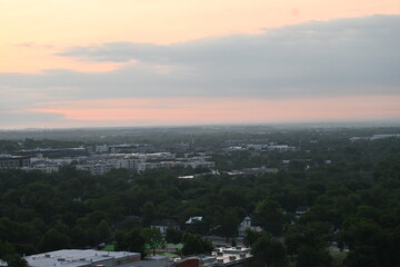 early morning atop the valley