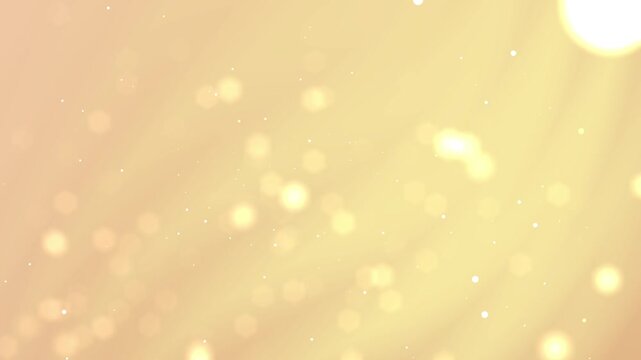 Soft gold background with white bokeh is perfect for elegant designs, luxury branding, festive occasions, and sophisticated social media posts.